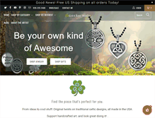 Tablet Screenshot of celticknotworks.com